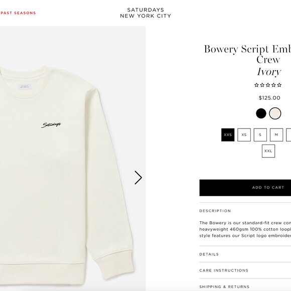 Saturdays NYC Sweater - Picture 2 of 5